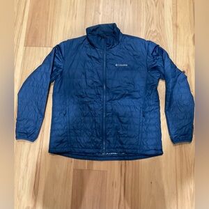Columbia Navy Puffer Insulated Jacket, Size XL